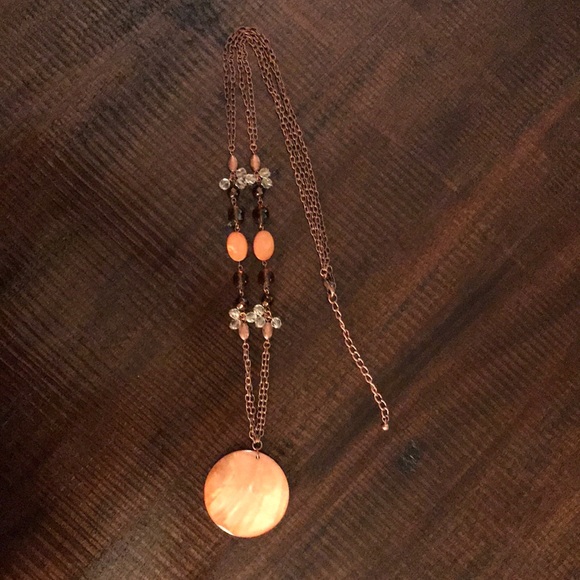 ‼️LAST DAY‼️Beaded Necklace with Shell Pendant - Picture 5 of 5